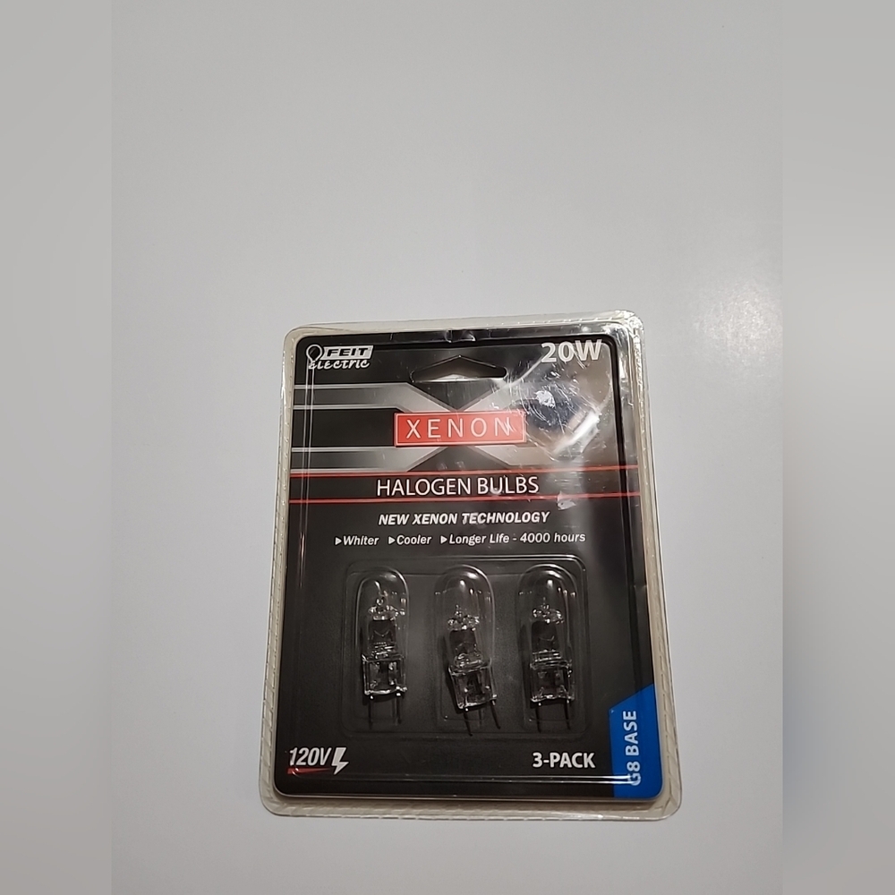 SEALED Light Bulbs BPXN20/G8/3 Xenon 20 Watt 120 Volt G8 Base by Feit Electric